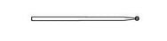 MicroAire Surgical Instruments MicroAire Bur 2.0 mm Carbide Round - ZB-224