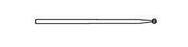 MicroAire - Bur 2 mm Diameter Carbide Round Tip - ZB-224