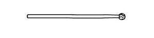 MicroAire Surgical Instruments MicroAire Bur 3.0 mm Carbide Round - ZB-226