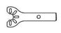 MicroAire Surgical Instruments Saw Blade Oscillating / Sagittal 5.5 Cutting Edge X 25 Cutting Depth X 0.51 Material Thk mm Straight Edge, Fine Tooth - SP-414A