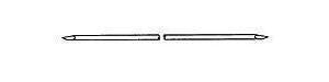 Micro-Aire - Orthopedic Wire K-Wire Double Trocar Points NonSterile 0.035 X 6 Inch - 1600-635NS