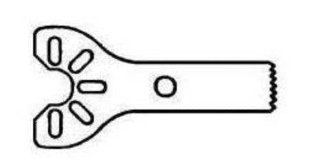 MicroAire Surgical Instruments Saw Blade Oscillating / Sagittal 5.5 Cutting Edge X 18 Cutting Depth X 0.51 Material Thk mm Straight Edge, Fine Tooth - SP-412A