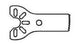 MicroAire Surgical Instruments Saw Blade Oscillating / Sagittal 7 Cutting Edge X 15 Cutting Depth X 0.4 Material Thk mm Radial Edge, Fine Tooth - SP-103