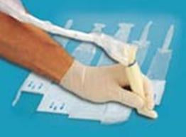 Microtek Medical Ultra Cover Ultrasound Probe Drape Burr Hole, Folded, Intraoperative, Tape Strip, Sterile Gel, Latex Free Band - PC3688