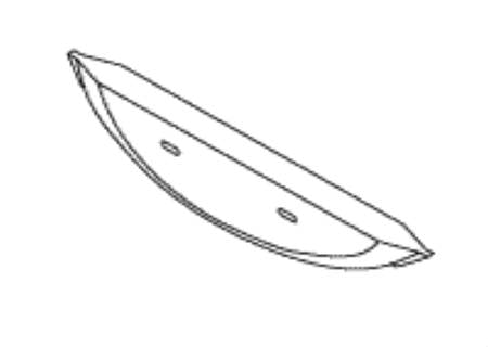 Midmark - Dam Gasket Silicone Rubber, Mounts Above Door Gasket - 053-0903-00