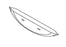Midmark - Dam Gasket Silicone Rubber, Mounts Above Door Gasket - 053-0903-00