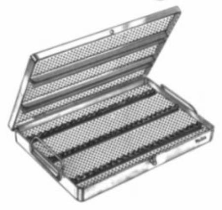Miltex - Sterilization Container 1-1/2 X 8 X 8-1/2 Inch - 3-570