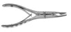 Miltex Bone Rongeur Ruskin Curved Double Spring Pliers Handle 3 mm Bite, 6 Inch L - H19-849