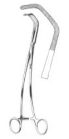 Miltex Vascular Clamp Satinsky 10-3/4 Inch - 25-1100