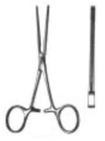 Miltex - Bulldog Clamp DeBakey 5 Inch Length Stainless Steel - 24-800