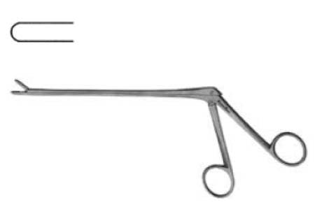 Miltex MeisterHand Pituitary Rongeur Love-Gruenwald Straight Finger Ring Handle 3 X 10 mm Cup, 7 Inch L Shank - H26-402