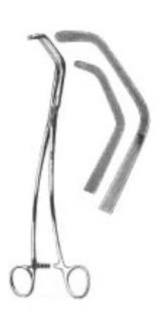 Miltex Vascular Clamp Satinsky 6-1/2 Inch - 25-1108