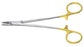 Miltex Needle Holder 8 Inch Serrated Jaw Finger Ring Handle - PM-2140