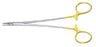 Miltex Needle Holder 8 Inch Serrated Jaw Finger Ring Handle - PM-2140