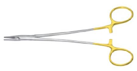 Miltex Needle Holder 6 Inch Serrated Jaw Finger Ring Handle - PM-2120