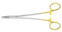 Miltex Needle Holder 6 Inch Serrated Jaw Finger Ring Handle - PM-2120