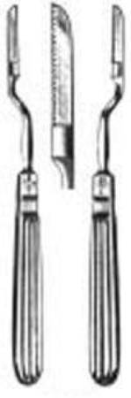 Miltex Miltex Nasal Saw 7-1/2 Inch, Bayonet Left - 21-284