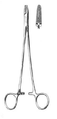 Integra Lifesciences - Needle Holder 7 Inch Length Finger Ring Handle - 8-80