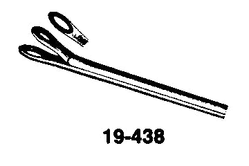 Miltex - Ear Forceps Struempel 3 Inch Length OR Grade German Stainless Steel Straight Alligator, Fenestrated, Oval Spoon - 19-438