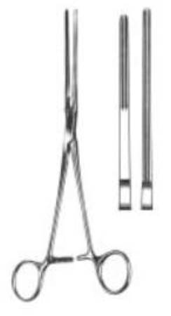 Miltex Miltex Coarctation Clamp Glover 8-3/4 Inch Stainless Steel - 24-1100