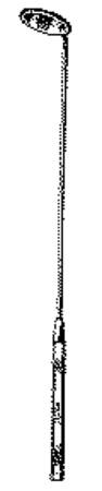 Miltex - Laryngeal Mirror Size 6 / 26 mm Stainless Steel Without Handle - 23-44-6