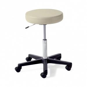 Midmark STOOL, EXAM AIRLIFT W/LOCKING CASTERS DARK LINEN - 272-004-856