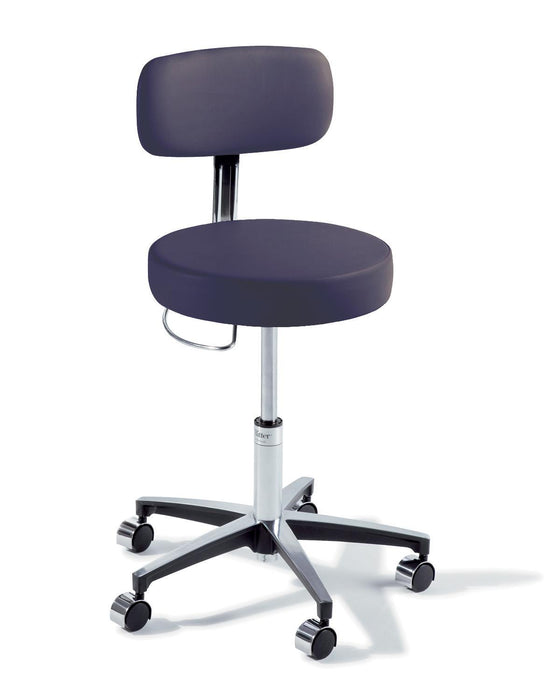 Midmark STOOL, EXAM AIRLIFT AUTO-LOCKING OBSIDIAN - 277-005-857