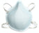 Moldex-Metric Moldex Particulate Respirator / Surgical Mask N95 Cup Elastic Strap Small Blue - 1511