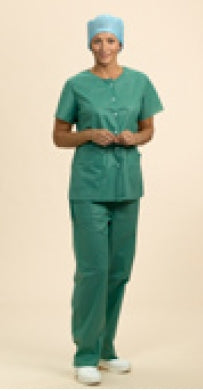 Molnlycke Barrier Scrub Pants X-Large Green Female - 18950