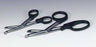American Diagnostic Corp MooreBrand Medicut Trauma Scissors Black 7-1/4 Inch Length Stainless Steel / Plastic Finger Ring Handle Angled - 320BK
