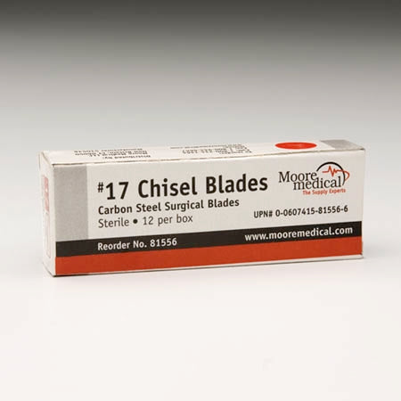 McKesson McKesson Chisel Blade Carbon Steel Sterile - C#313