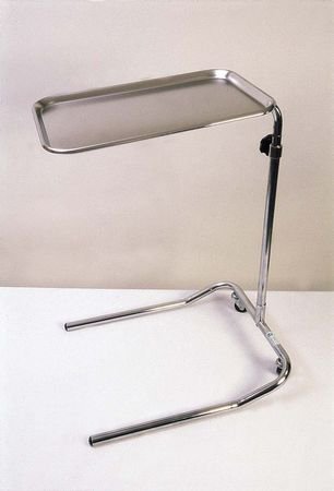 McKesson Mayo Instrument Stand Tray U-Shaped Base 31 - 50 Inch 19 Inch - 8558