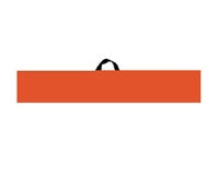 Morrison Medical Products Splint Carrying Case Orange, Vinyl, With Webbing Handle, Non-sterile - 1680