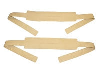Morrison Medical Products KED Head/Chin Straps 28 Inch Length, Tan - 1478TAN