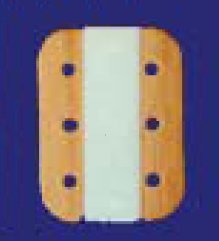 Morrison Medical Products Padded Splint Folding Foam / Cardboard White 9 X 18 Inch - 1530