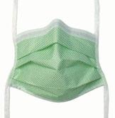 Precept MedicalComfort-Plus Surgical Mask, with Stretch Knit Ties - Green
