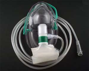 CONNECTOR, OXY NON-REBREATHER UNDER LIP
