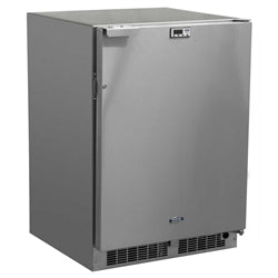 Marvel Scientific 24” All Refrigerator, Stainless Cabinet, Stainless Door, Probe Port, Door Lock, Frost Free