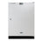 Marvel Scientific 24" All Refrigerator, White Cabinet, White Door, Waste Water, Flat Door Liner, Cork Tape, Keg Shelf, RH - MS24RASWRW