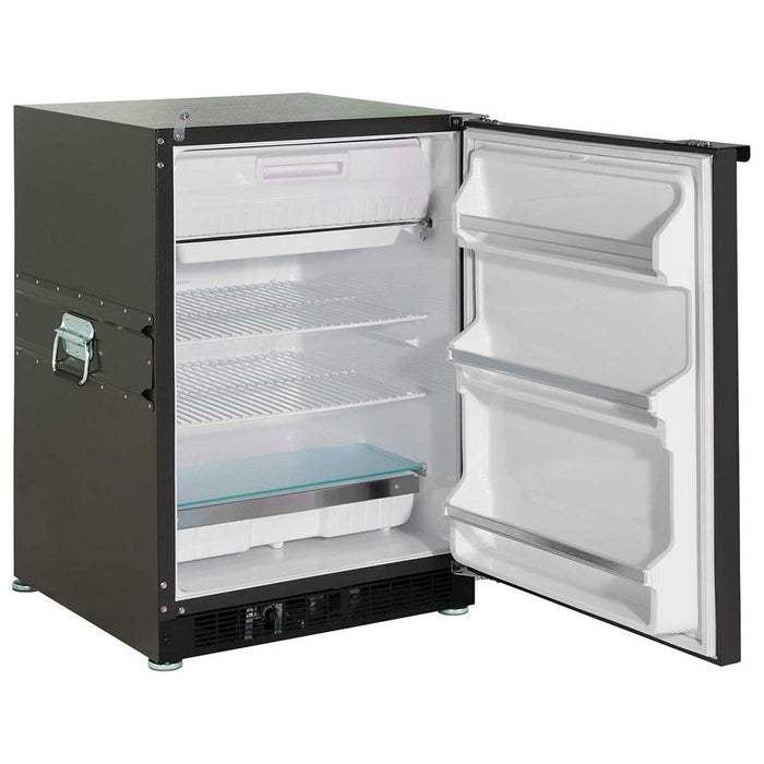 Marvel Scientific 24" Ref/Fzr, Olive Green Cabinet, Olive Green Door, Manual Defrost - MS24RFSGRG