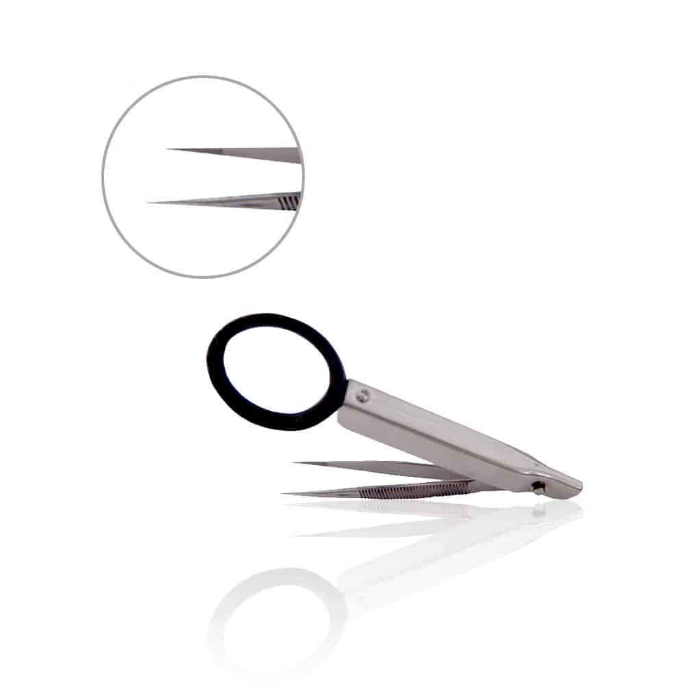 Mopec Forceps w/ Magnifier – AB039