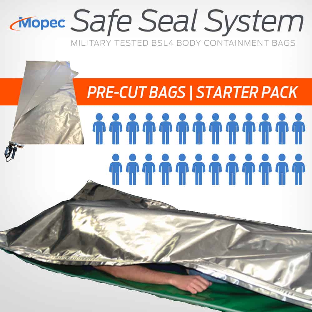Mopec Mopec Safe Seal System | Pre-Cut Bags Starter Pack