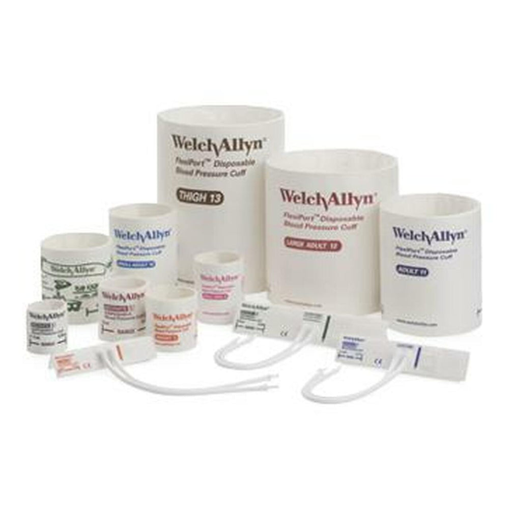 Welch Allyn Cuff, Neo 2, 2-Tube, Trimline Soft Disposable - NEO-2-2TLS