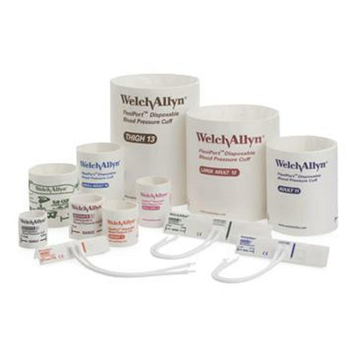 Welch Allyn Cuff, Neo 2, 2-Tube, Trimline Soft Disposable - NEO-2-2TLS