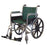 Newmatic Medical MRI Non-Magnetic Wheelchair Full Length Arm Padded Arm Style Mag Wheel Forest Green 24 Inch Seat Width 350 lbs. Weight Capacity - WC24
