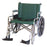 Newmatic Medical MRI Non-Magnetic Bariatric Wheelchair Full Length Arm Padded Arm Style Mag Wheel Forest Green 26 Inch Seat Width 550 lbs. Weight Capacity - 11591