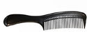 New World Imports - Comb 8-1/2 Inch Black Plastic - C2950