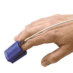 Nonin Medical PureLight SpO2 Finger Clip Sensor Index, Middle Or Ring Finger - 4747-000
