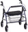 Nova Ortho-Med Mighty Mack 4 Wheel Rollator Heavy Duty Aluminum Frame - 4216BL