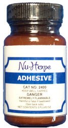Nu-Hope Laboratories Adhesive 2 oz. Bottle - 2401